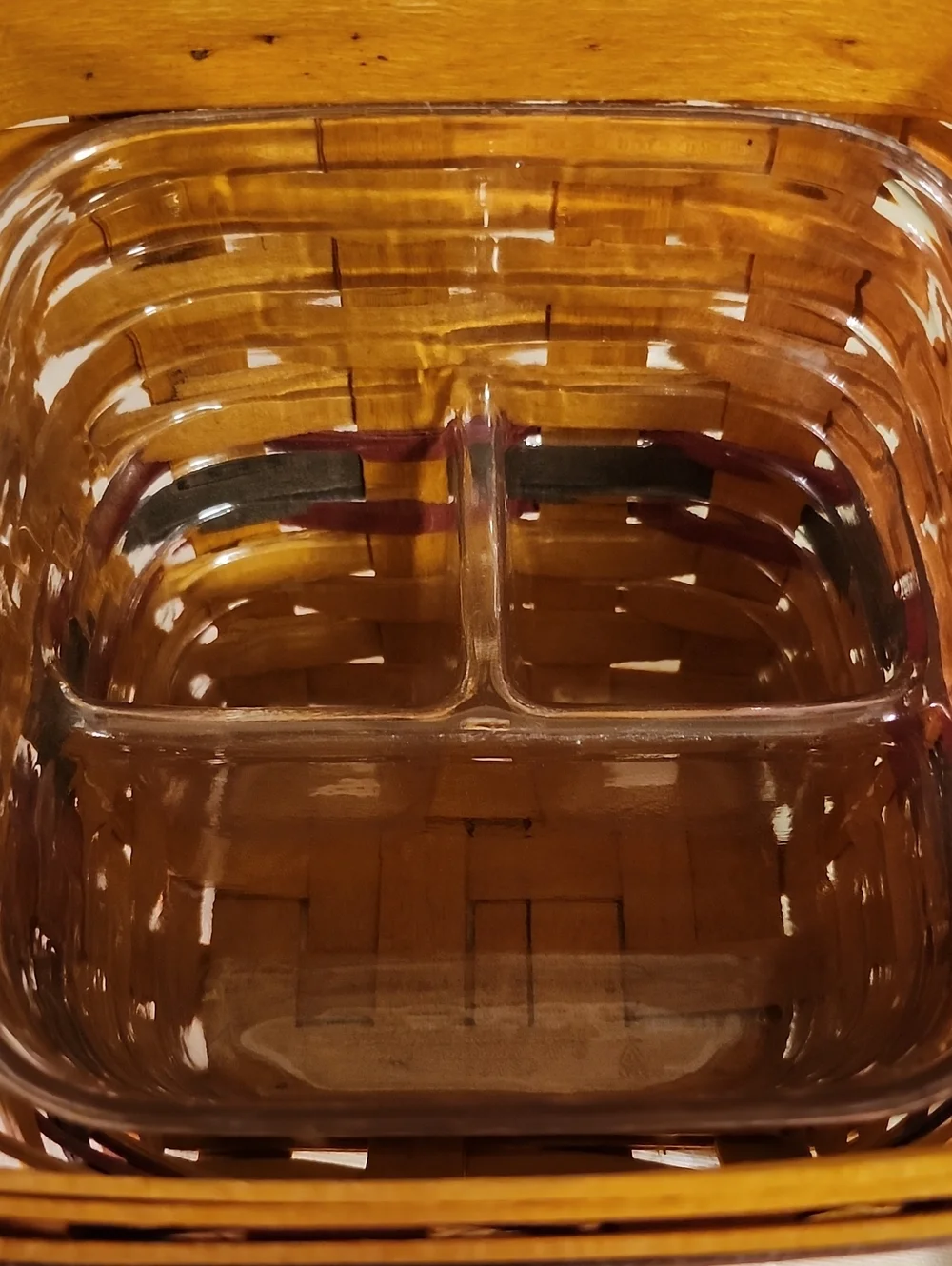 Longaberger woven basket